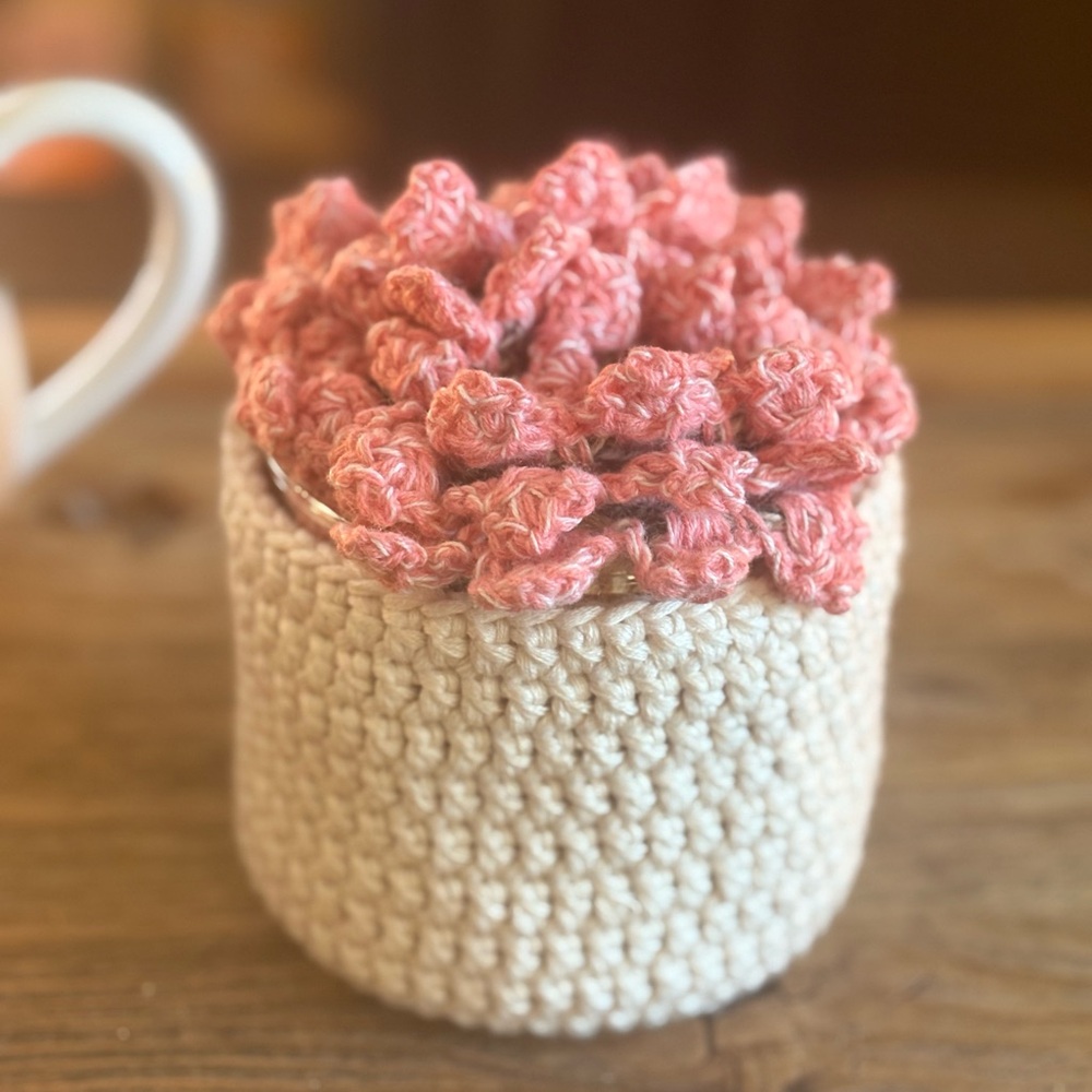 Handcrafted Crochet Coaster Set - Picture 3 of 5